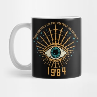 1984 George Orwell Control The Future Mug